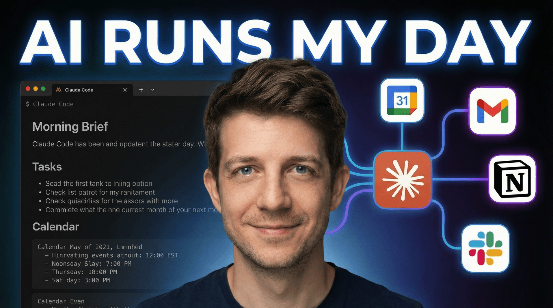 AI runs my day YouTube thumbnail